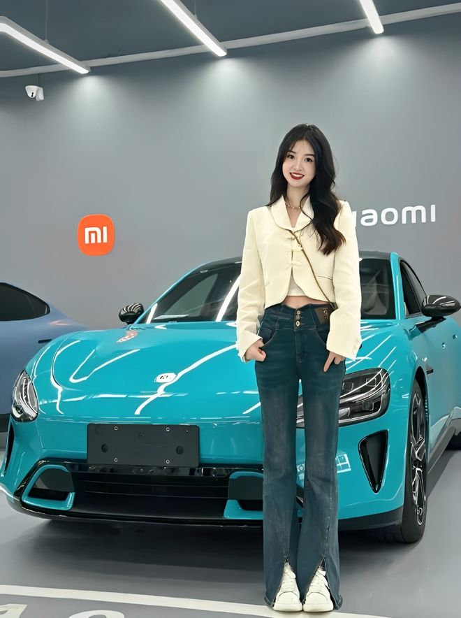 质量都这么高的吗？仙女也就长这样吧不朽情缘手机版小米SU7的美女车主(图6)
