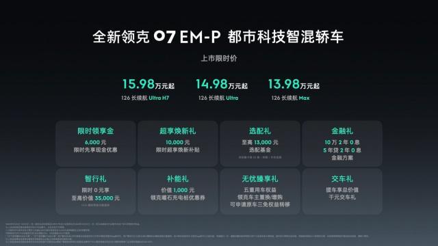 片激光雷达全新领克07 EM-P一次性给到位mg不朽情缘平台网站你要的8295Thor芯(图9)